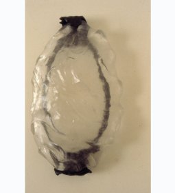 Dans ces eaux là 1991-92, <p>verre thermoformé, bronze 60x38x12cm<br class='autobr' /> Edition x5© ADAGP</p>