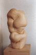 Le bélier des corps 1999, <p>terre cuite 135x31x16cm<br class='autobr' />
© ADAGP</p>